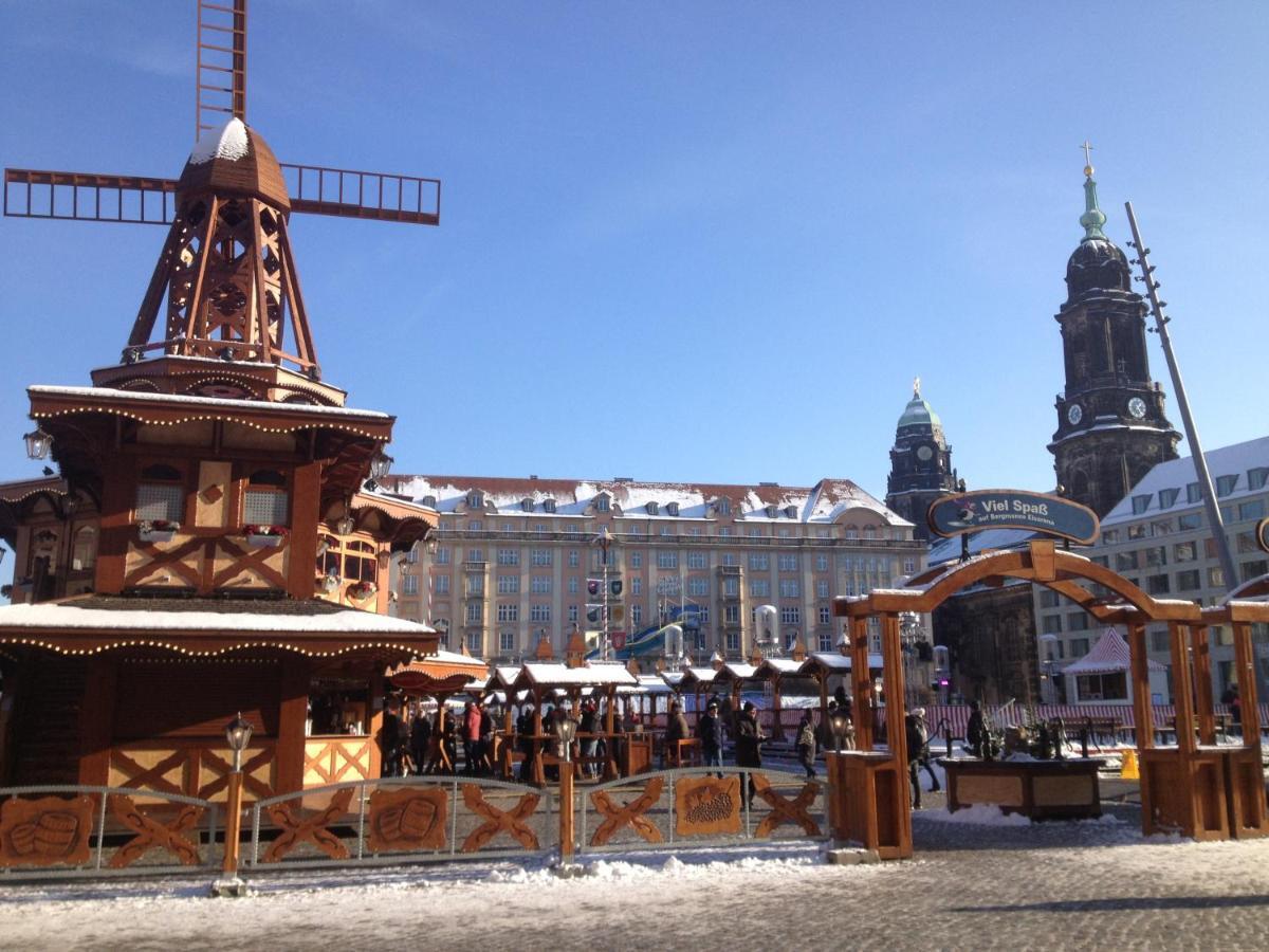 Fewo Am Zwinger Dresden Buitenkant foto